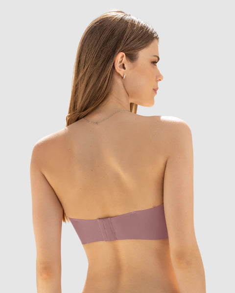 Brasier strapless antideslizante Push Up#color_180-palo-de-rosa