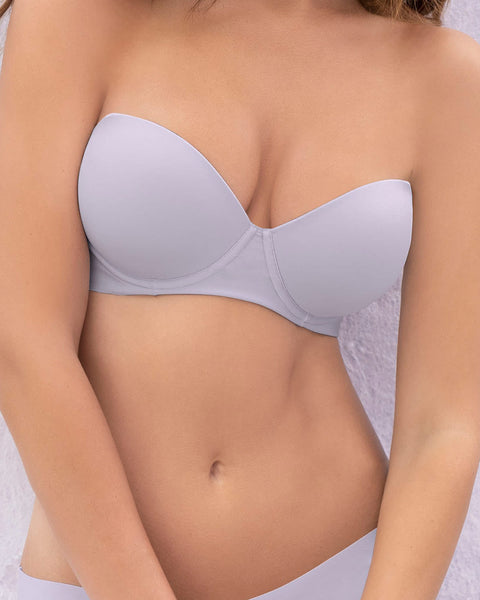 Brasier strapless antideslizante push up#color_463-lila-claro