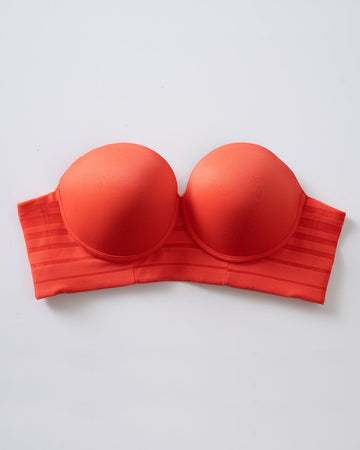 Brasier tipo bustier Support Strapless#color_204-coral