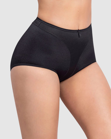Panty clásico de control suave en abdomen#color_700-negro