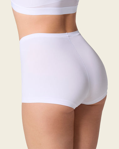 Panty tipo bóxer de ajuste perfecto#color_000-blanco