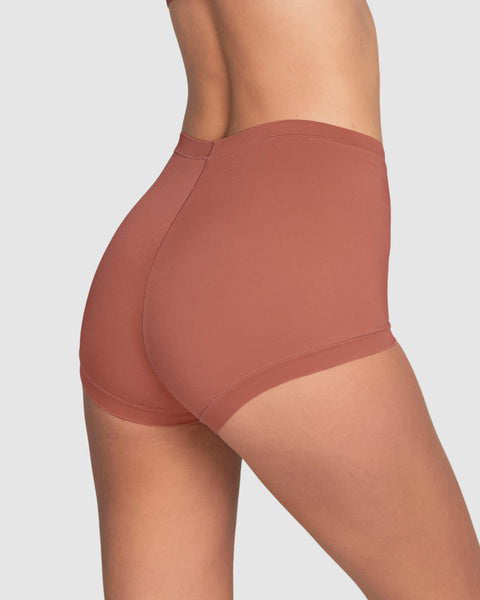 Panty tipo bóxer de ajuste perfecto#color_200-coral