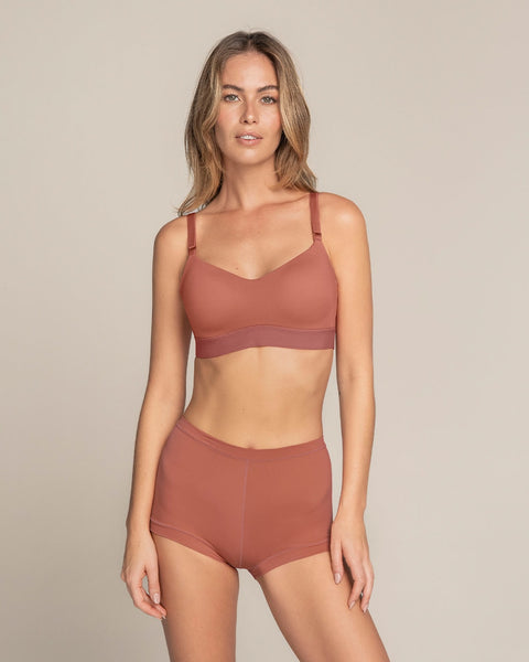 Panty tipo bóxer de ajuste perfecto#color_200-coral