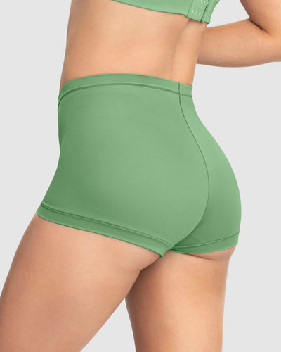 Panty tipo bóxer de ajuste perfecto#color_628-verde-manzana