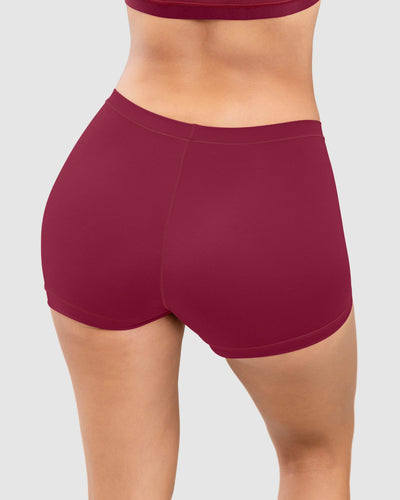 Panty tipo bóxer de ajuste perfecto#color_a97-vino