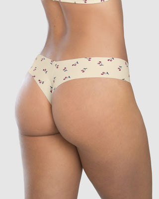 Panty brasilera invisible ultraplano sin elásticos y de pocas costuras#color_c06-estampado-cerezas