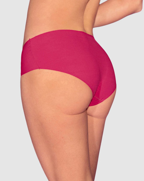 Panty hipster invisible ultraplano sin elásticos y de pocas costuras#color_311-fucsia