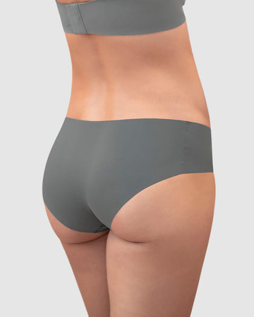 Panty hípster invisible ultraplano sin elásticos y de pocas costuras#color_673-gris