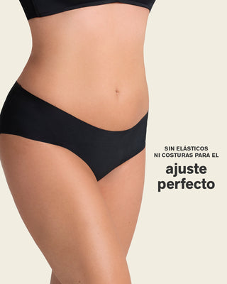 Panty hípster invisible ultraplano sin elásticos y de pocas costuras#color_785-negro
