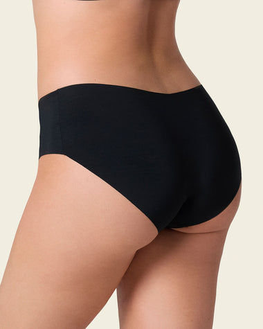 Panty hípster invisible ultraplano sin elásticos y de pocas costuras#color_785-negro