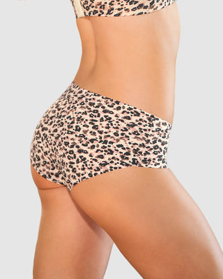 Panty hípster invisible ultraplano sin elásticos y de pocas costuras#color_b67-marfil-estampado