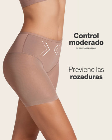 Panty faja invisible de control moderado efecto brasilera#color_857-cafe-medio