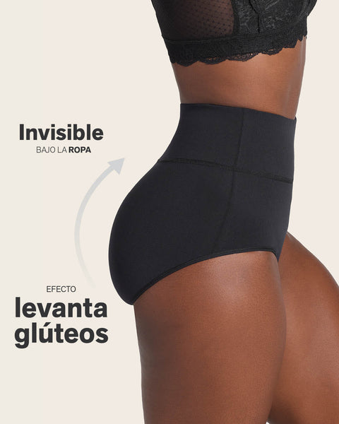 Panty faja de control suave alto en la cintura en skinfuse#color_700-negro