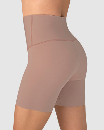 Short de control de abdomen y cintura que disimula la celulitis#color_281-rosa-palido