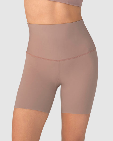 Short de control de abdomen y cintura que disimula la celulitis#color_281-rosa-palido