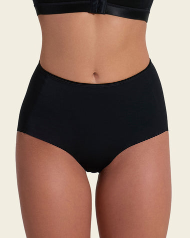 Panty clásico efecto invisible de control fuerte en abdomen#color_700-negro