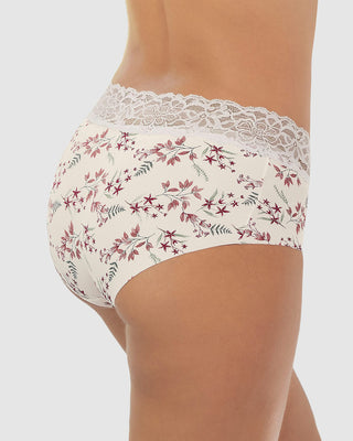 Panty hípster en tela ultraliviana con franja de encaje#color_a06-estampado-flores