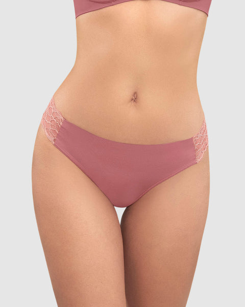 Brasilera invisible con toques de encaje en laterales#color_221-rosa-medio