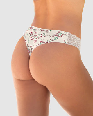 Brasilera invisible con toques de encaje en laterales#color_a06-estampado-flores