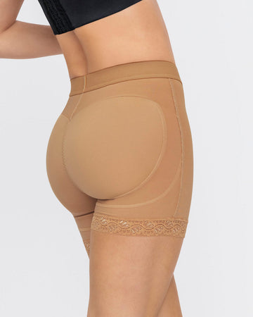 Panty faja tipo short levanta glúteos#color_880-cafe-medio