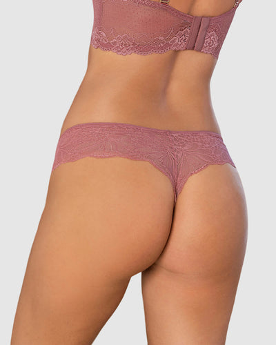 Panty estilo tanga brasilera con laterales y encaje#color_349-vino-claro