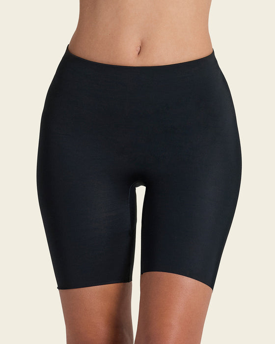 Panty short invisible de control de abdomen efecto levanta glúteos#color_700-negro