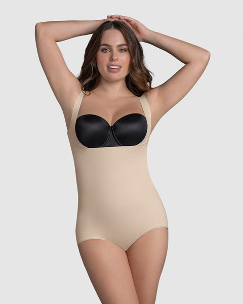 Body faja moldeador de aspecto invisible en glúteos#color_802-cafe-claro