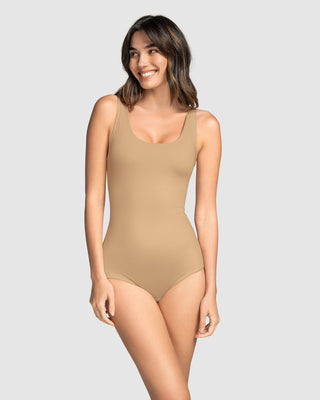 Body de control manga sisa con top interno#color_801-cafe-medio