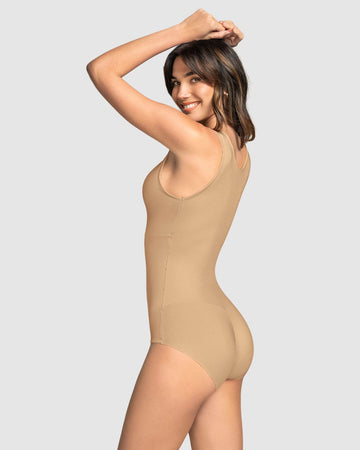Body de control manga sisa con top interno#color_801-cafe-medio