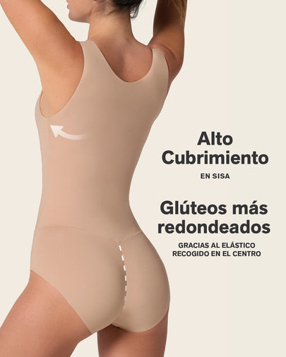 Body de control manga sisa con top interno#color_801-cafe-medio