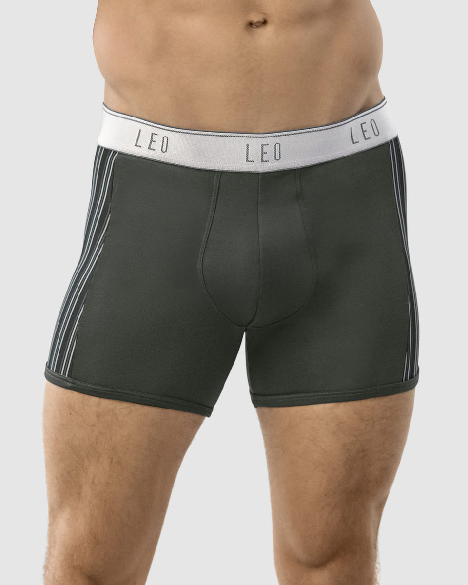 Bóxer corto con tecnología de ajuste perfecto en microfibra