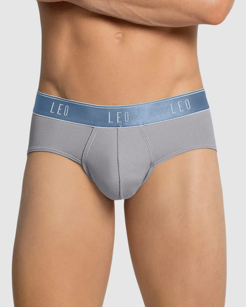 Bóxer brief de alta transpiración en microfibra ideal para uso diario#color_746-gris-claro