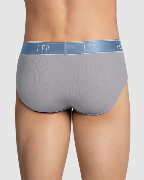 Bóxer brief de alta transpiración en microfibra ideal para uso diario#color_746-gris-claro