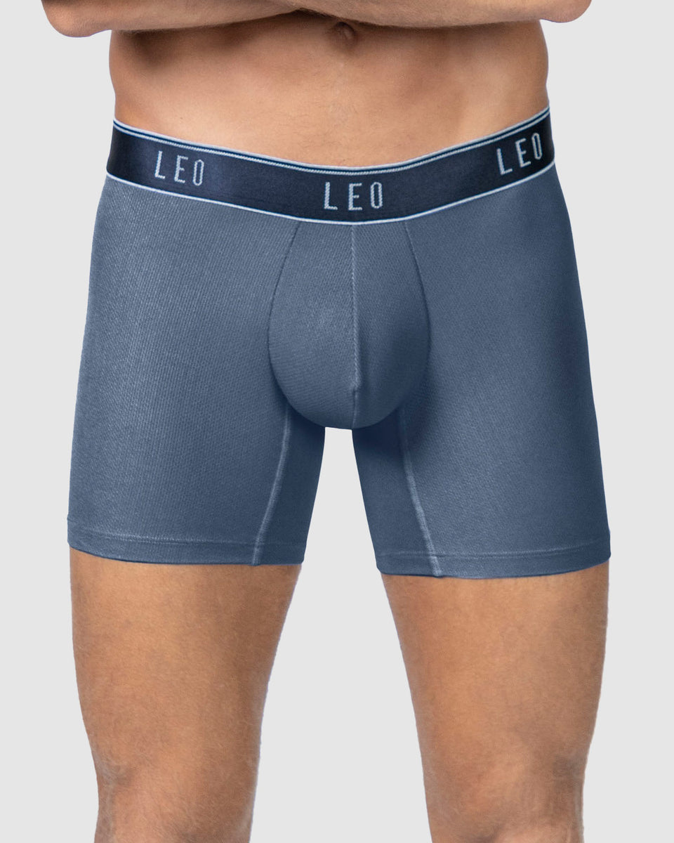 Bóxer medio diseño ergonómico ultrafresco y cómodo en microfibra