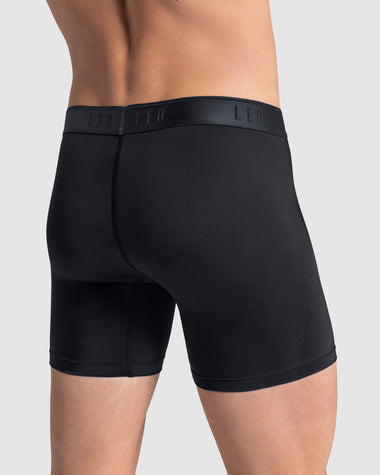 Bóxer de ajuste inteligente con diseño ergonómico en la parte frontal#color_700-negro