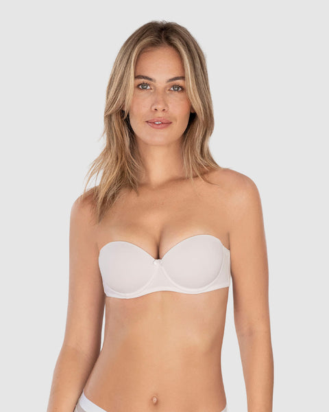 Brasier strapless con realce incorporado#color_000-blanco