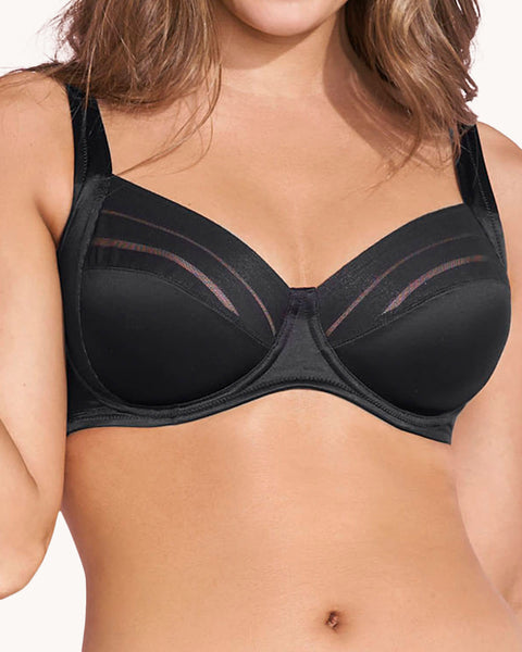 Brasier de buen cubrimiento ideal para busto pesado Natural Support#color_700-negro