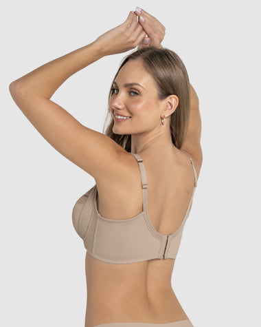 Brasier de buen cubrimiento ideal para busto pesado Natural Support#color_802-cafe-claro