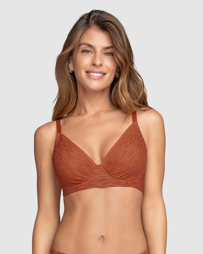 Brasier con cubrimiento total del busto Comfort Fit#color_a89-terracota
