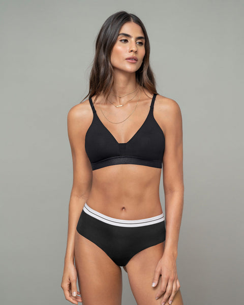 Bralette tipo top ultra cómodo y liviano#color_700-negro