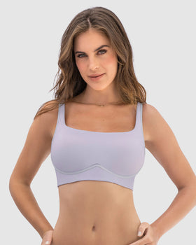 Brasier sin arco ultracómodo de alto soporte y cubrimiento everyday bra#color_463-lila-claro