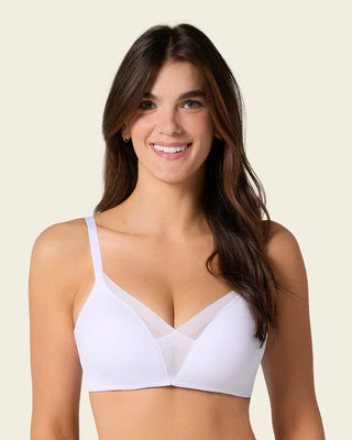 Brasier sin arco de realce alto incorporado Magical Bra#color_000-blanco