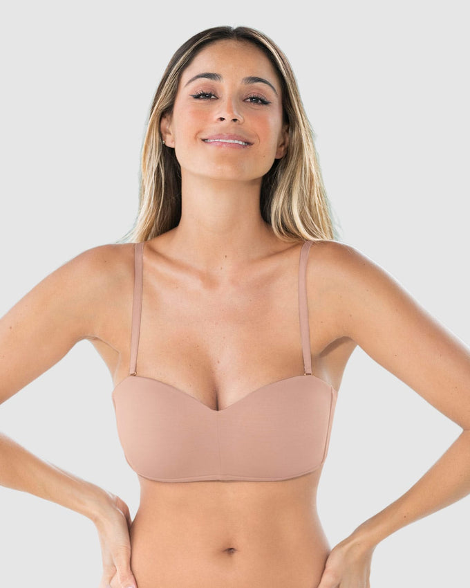 Brasier strapless ideal para busto pequeño y mediano oh so light#color_a22-rosa
