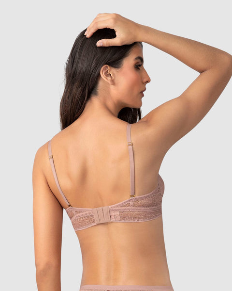 Bralette en encaje de textura ultrasuave#color_a22-rosa-vieja