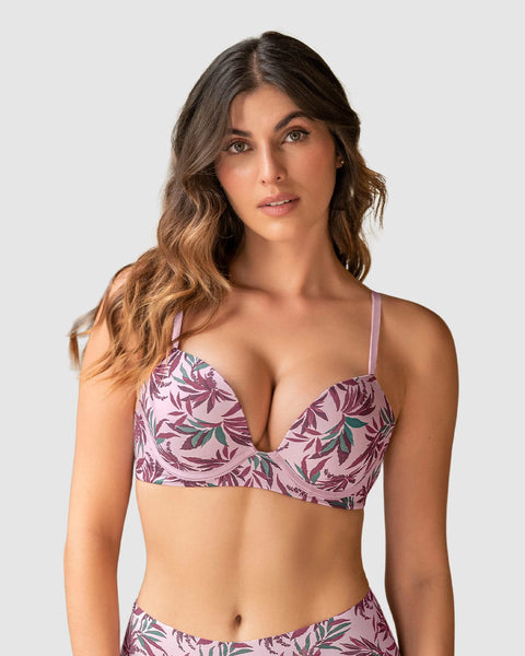 Brasier de Doble Realce#color_b89-rosa-estampado-hojas-vino
