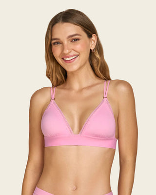 Bralette Liso + Encaje#color_379-rosado
