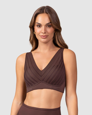 Brasier sin arco, alto cubrimiento en escote y espalda#color_c56-cocoa