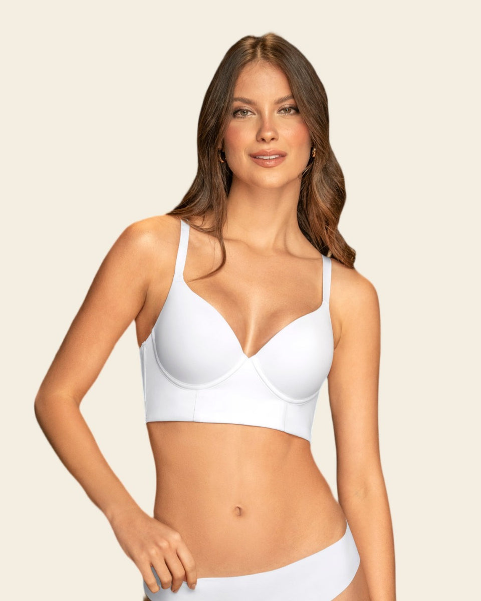Brasier con realce incorporado y base ancha Magic Corset