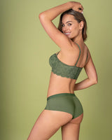 Panty cachetero con franja transparente decorativa#color_068-verde-oliva