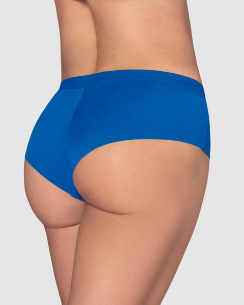 Panty cachetero con franja transparente decorativa#color_584-azul-rey